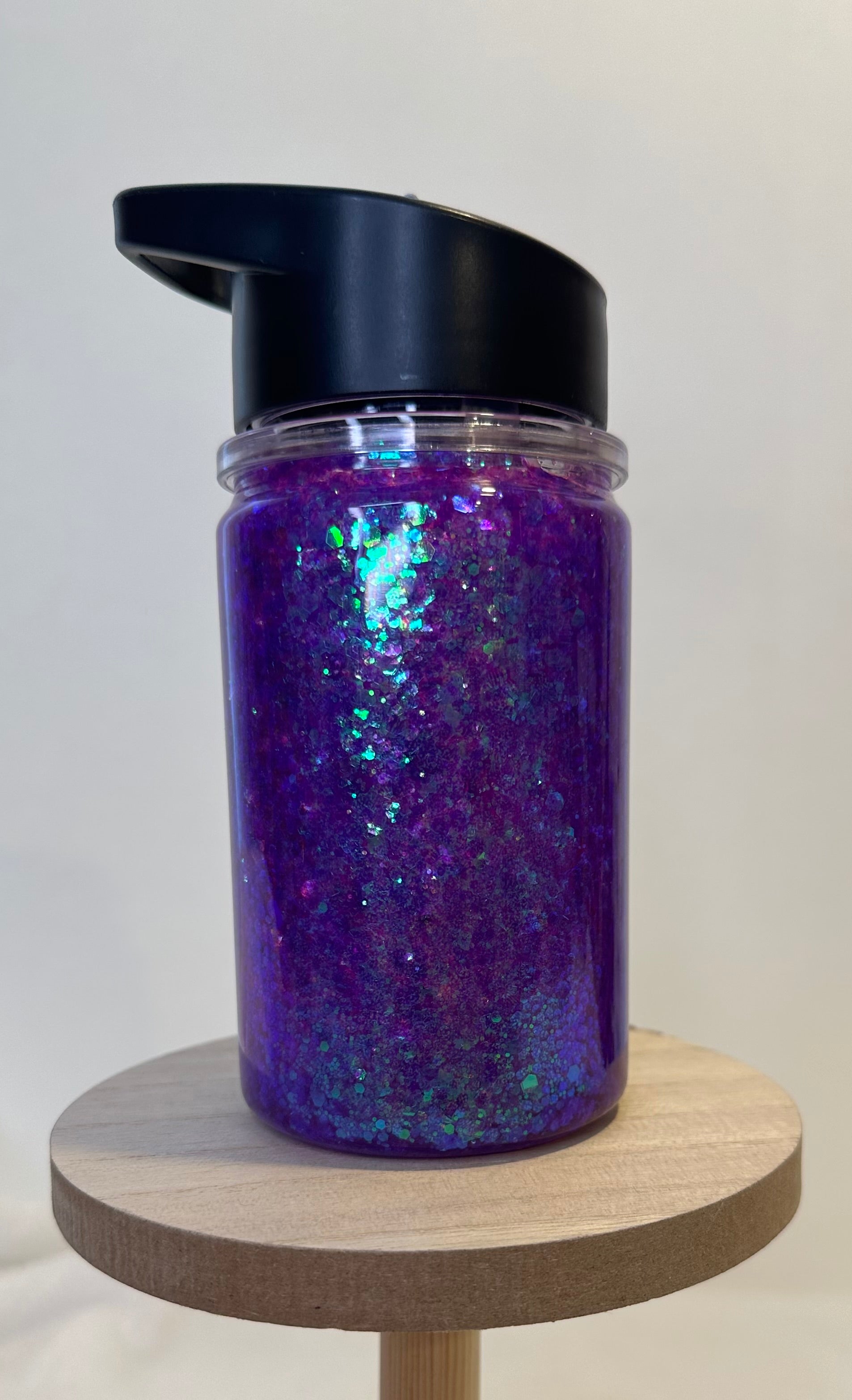 Purple 10oz Snow Globe Sippy Cup