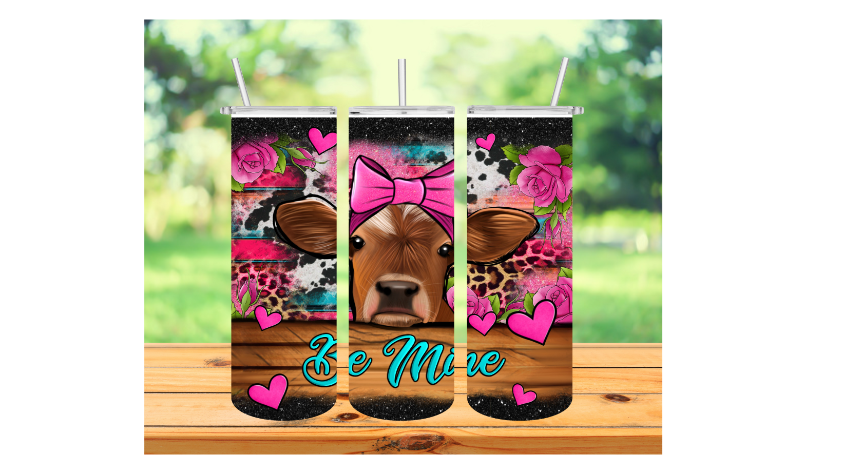 Cow Be mine tumbler